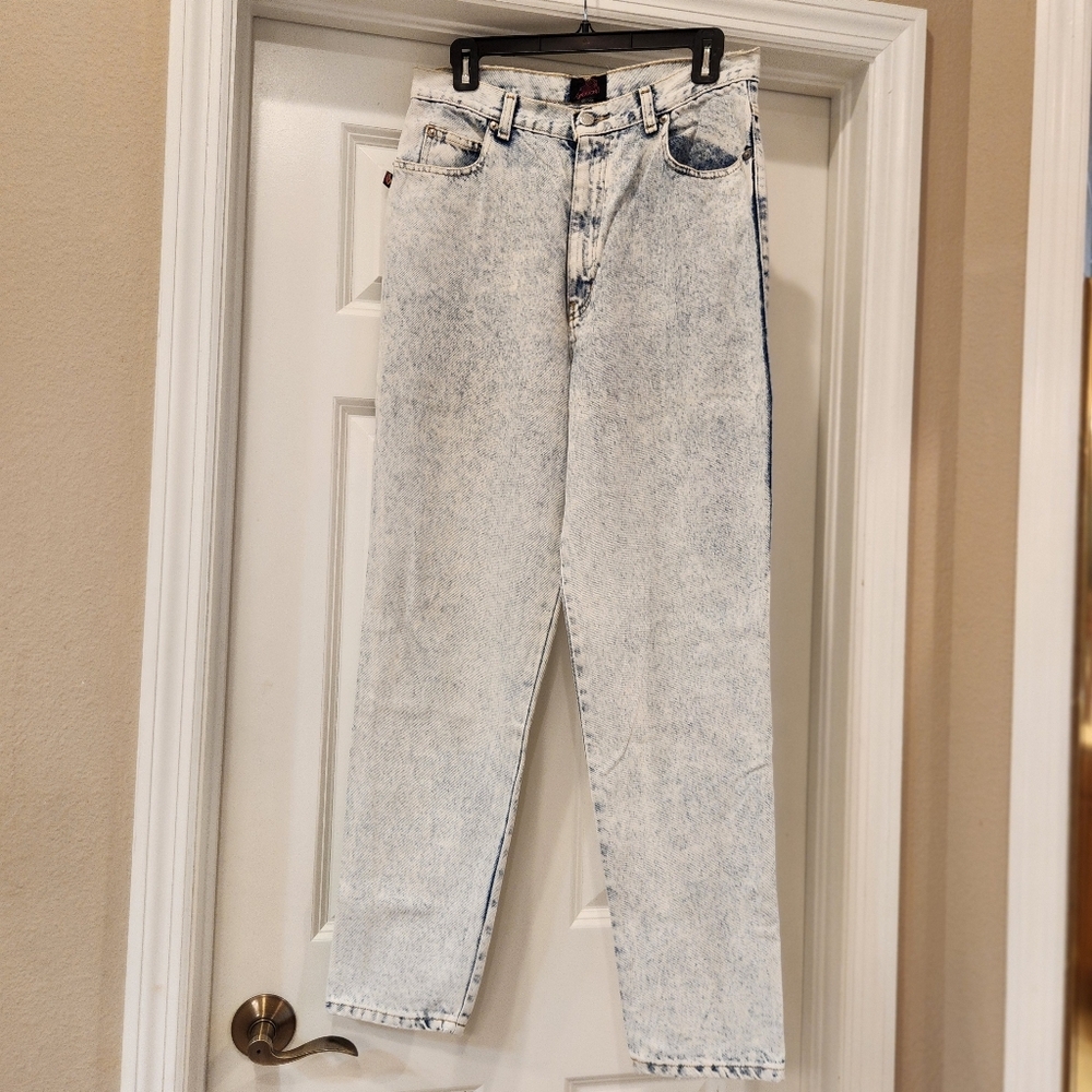 Vintage Sasson Acid Wash High Rise Jeans Size 13/14
